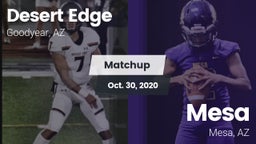 Matchup: Desert Edge High vs. Mesa  2020