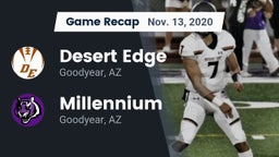Recap: Desert Edge  vs. Millennium   2020