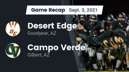 Recap: Desert Edge  vs. Campo Verde  2021