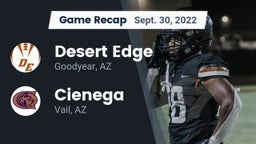 Recap: Desert Edge  vs. Cienega  2022