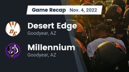 Recap: Desert Edge  vs. Millennium   2022