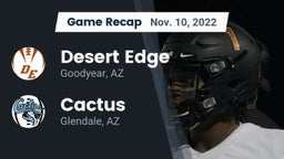 Recap: Desert Edge  vs. Cactus  2022