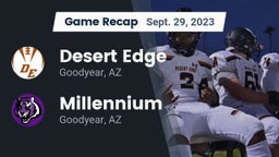 Recap: Desert Edge  vs. Millennium   2023