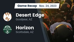 Recap: Desert Edge  vs. Horizon  2023