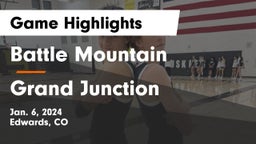 Battle Mountain  vs Grand Junction  Game Highlights - Jan. 6, 2024