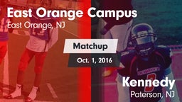 Matchup: East Orange Campus vs. Kennedy  2016