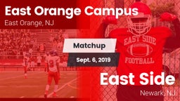 Matchup: East Orange Campus vs. East Side  2019