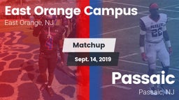 Matchup: East Orange Campus vs. Passaic  2019