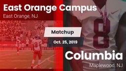 Matchup: East Orange Campus vs. Columbia  2019