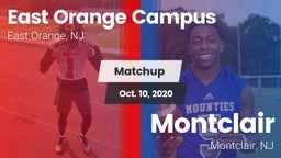 Matchup: East Orange Campus vs. Montclair  2020