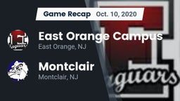 Recap: East Orange Campus  vs. Montclair  2020