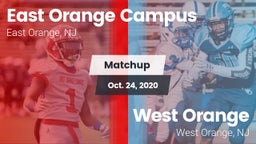 Matchup: East Orange Campus vs. West Orange  2020
