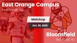 Matchup: East Orange Campus vs. Bloomfield  2020