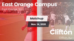 Matchup: East Orange Campus vs. Clifton  2020