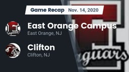 Recap: East Orange Campus  vs. Clifton  2020