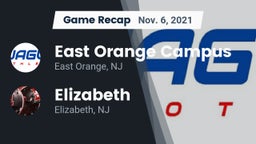 Recap: East Orange Campus  vs. Elizabeth  2021
