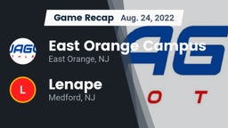 Recap: East Orange Campus  vs. Lenape  2022