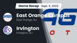 Recap: East Orange Campus  vs. Irvington  2022