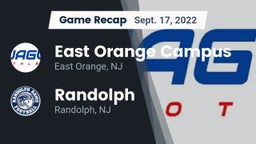 Recap: East Orange Campus  vs. Randolph  2022