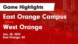 East Orange Campus  vs West Orange  Game Highlights - Jan. 28, 2023