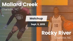 Matchup: Mallard Creek High vs. Rocky River  2019