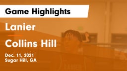 Lanier  vs Collins Hill  Game Highlights - Dec. 11, 2021