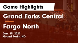 Grand Forks Central  vs Fargo North  Game Highlights - Jan. 15, 2022