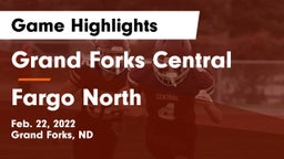 Grand Forks Central  vs Fargo North  Game Highlights - Feb. 22, 2022
