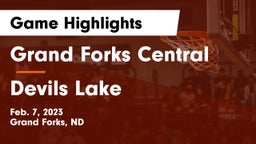 Grand Forks Central  vs Devils Lake  Game Highlights - Feb. 7, 2023