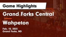 Grand Forks Central  vs Wahpeton  Game Highlights - Feb. 10, 2023