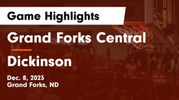 Grand Forks Central  vs Dickinson  Game Highlights - Dec. 8, 2023
