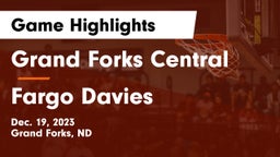 Grand Forks Central  vs Fargo Davies  Game Highlights - Dec. 19, 2023