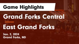 Grand Forks Central  vs East Grand Forks  Game Highlights - Jan. 2, 2024