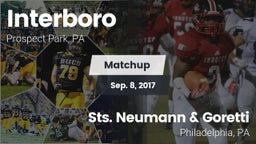 Matchup: Interboro High vs. Sts. Neumann & Goretti  2017