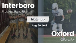 Matchup: Interboro High vs. Oxford  2019