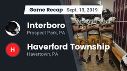 Recap: Interboro  vs. Haverford Township  2019