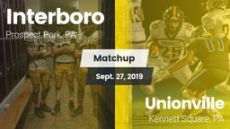 Matchup: Interboro High vs. Unionville  2019