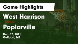 West Harrison  vs Poplarville  Game Highlights - Dec. 17, 2021