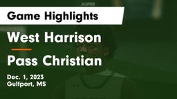 West Harrison  vs Pass Christian  Game Highlights - Dec. 1, 2023