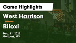 West Harrison  vs Biloxi  Game Highlights - Dec. 11, 2023