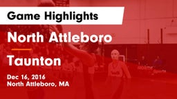 North Attleboro  vs Taunton  Game Highlights - Dec 16, 2016