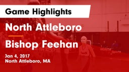 North Attleboro  vs Bishop Feehan Game Highlights - Jan 4, 2017