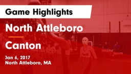 North Attleboro  vs Canton   Game Highlights - Jan 6, 2017