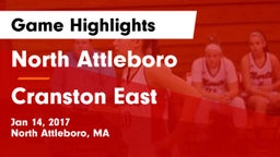 North Attleboro  vs Cranston East Game Highlights - Jan 14, 2017