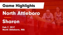 North Attleboro  vs Sharon  Game Highlights - Feb 7, 2017