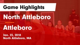 North Attleboro  vs Attleboro Game Highlights - Jan. 23, 2018