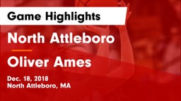 North Attleboro  vs Oliver Ames  Game Highlights - Dec. 18, 2018