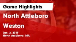 North Attleboro  vs Weston Game Highlights - Jan. 2, 2019