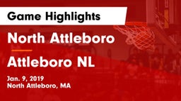 North Attleboro  vs Attleboro NL Game Highlights - Jan. 9, 2019