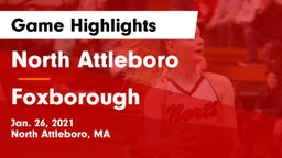 North Attleboro  vs Foxborough  Game Highlights - Jan. 26, 2021
